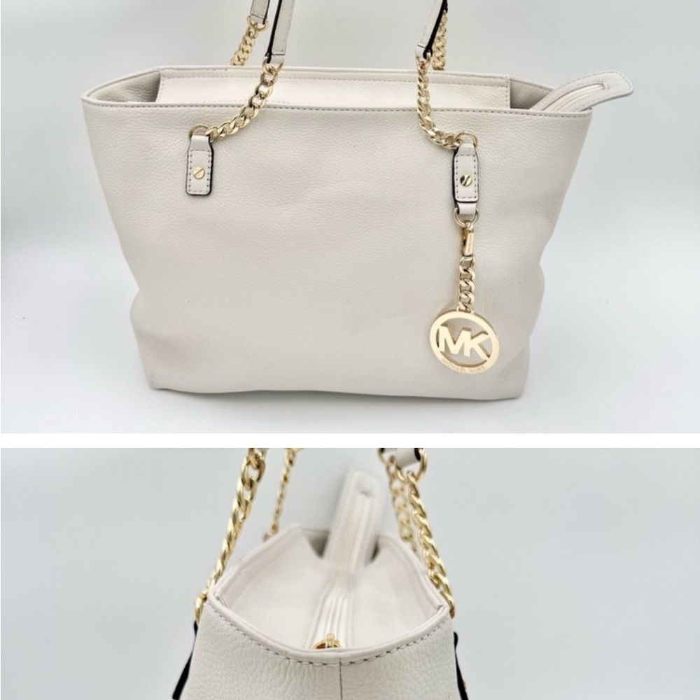 Michael Kors White Tote Bag